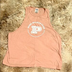 PINK Victoria's Secret Peach Muscle Tee